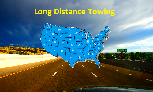 long distance auto towing and transport